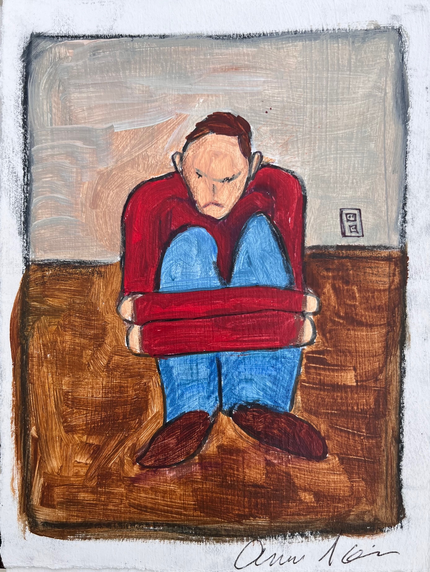 Click here to view Depressed Man by Anna Jewel Gove