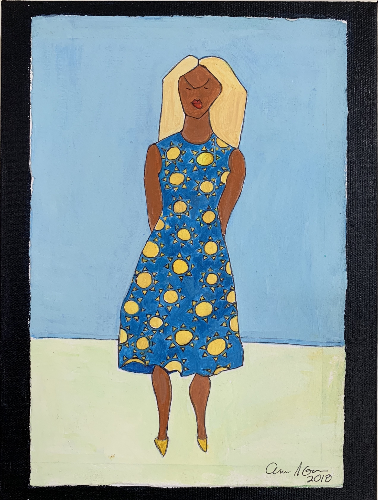 Click here to view Weather Girl - Sun by Anna Jewel Gove