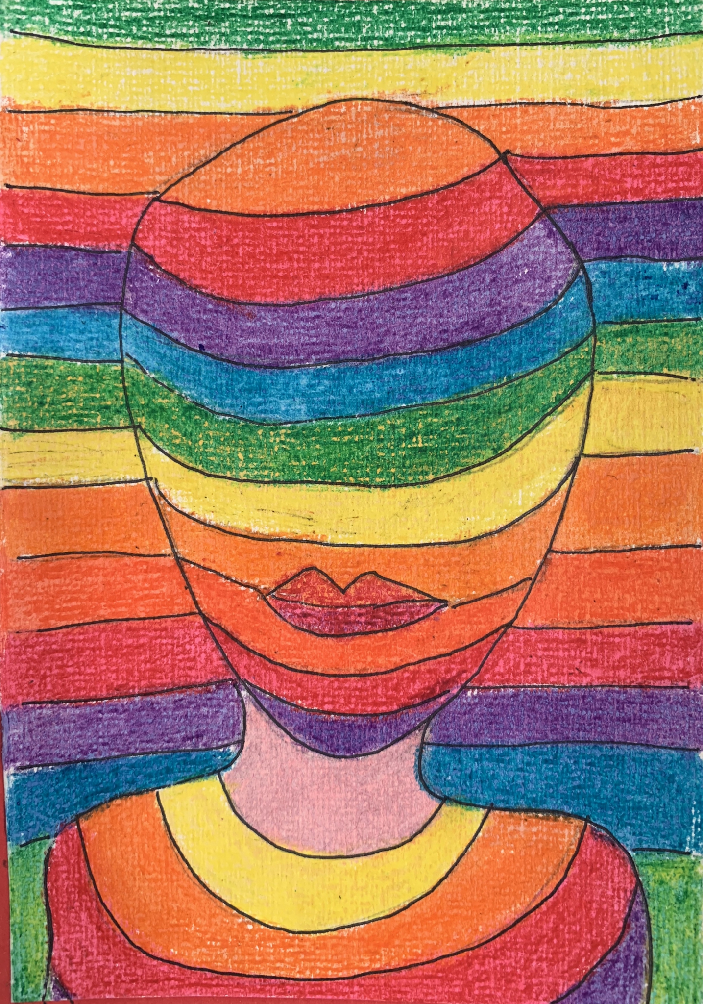 Click here to view Rainbow Man by Anna Jewel Gove