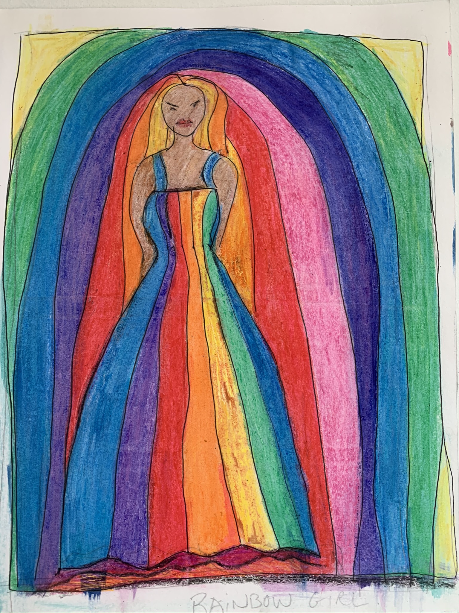 Click here to view Rainbow artwork by Anna Jewel Gove