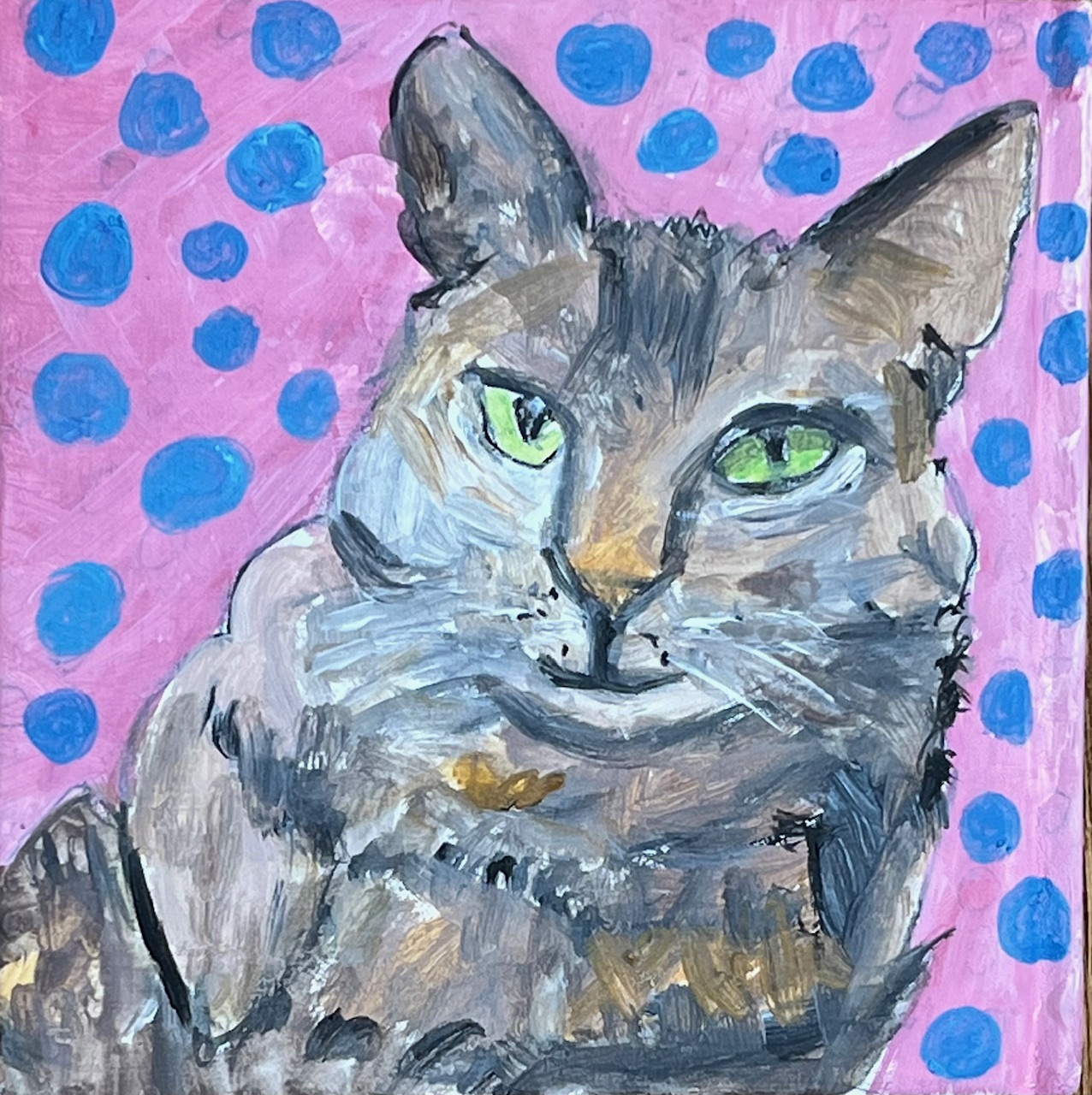 Click here to view Cat-Atrosphe by Anna Jewel Gove