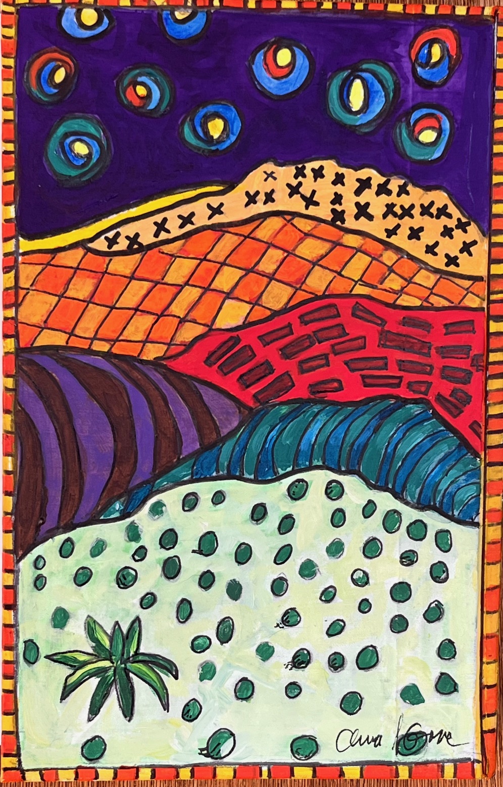 Click here to view All our Shimmering Skies by Anna Jewel Gove