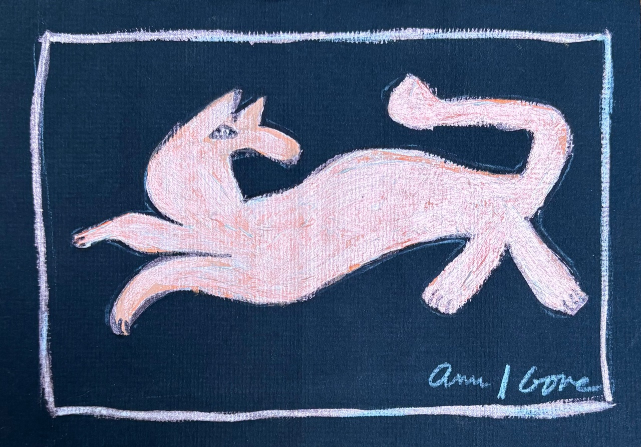 Click here to view Looking back while running by Anna Jewel Gove